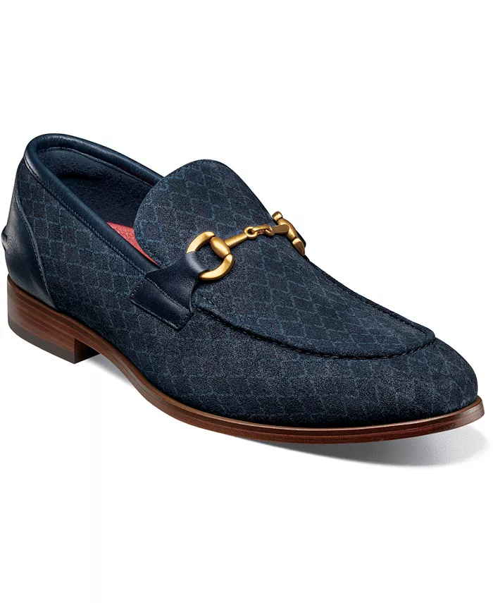 

Мужские ботинки Brinkley Moc Toe с металлической вставкой на подъеме Stacy Adams, синий