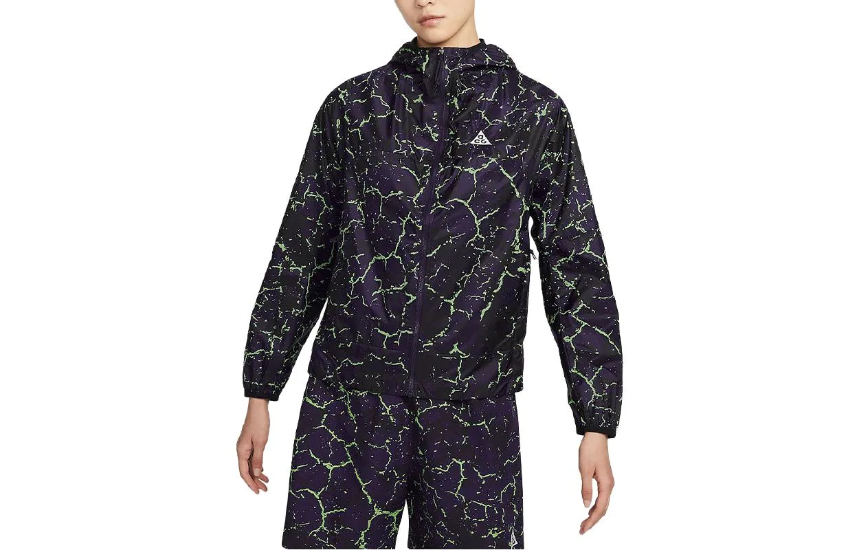 Nike Куртка женская Ink Purple с капюшоном