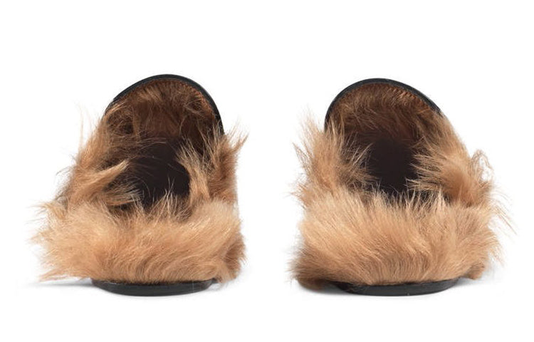 Сандалии (WMNS) Gucci Princetown Series Flat Slipper Black 397749-DKHH0-1063 — фото 4