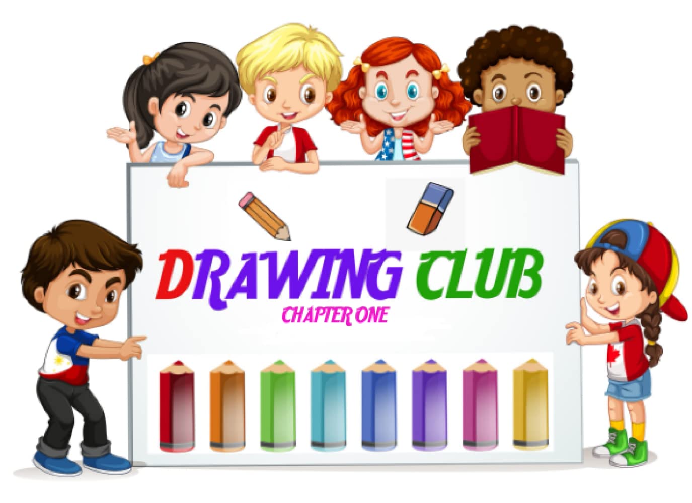 

Kids Drawing Club: for kids, 24 page (209.55*152.4)mm (Independently published)
