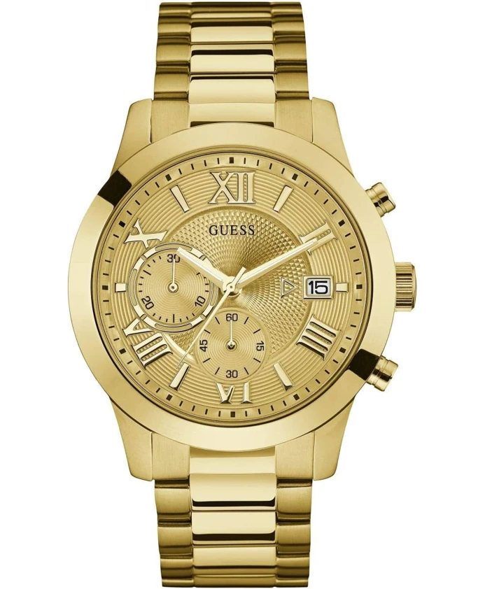 

Мужские наручные часы-хронограф Atlas w0668g4 Guess, желтый