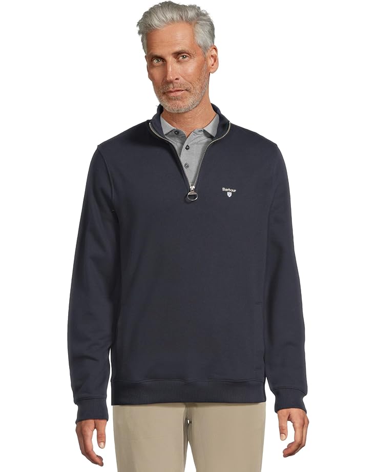 

Толстовка Barbour Beckhill Half Zip Sweatshirt, темно-синий
