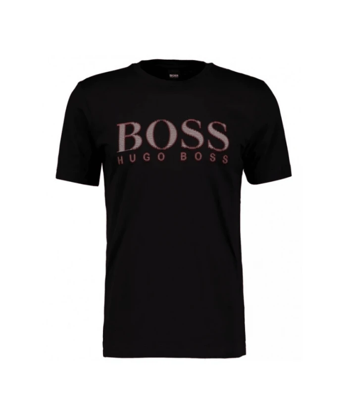 

Полосатая футболка с коротким рукавом Hugo, черный