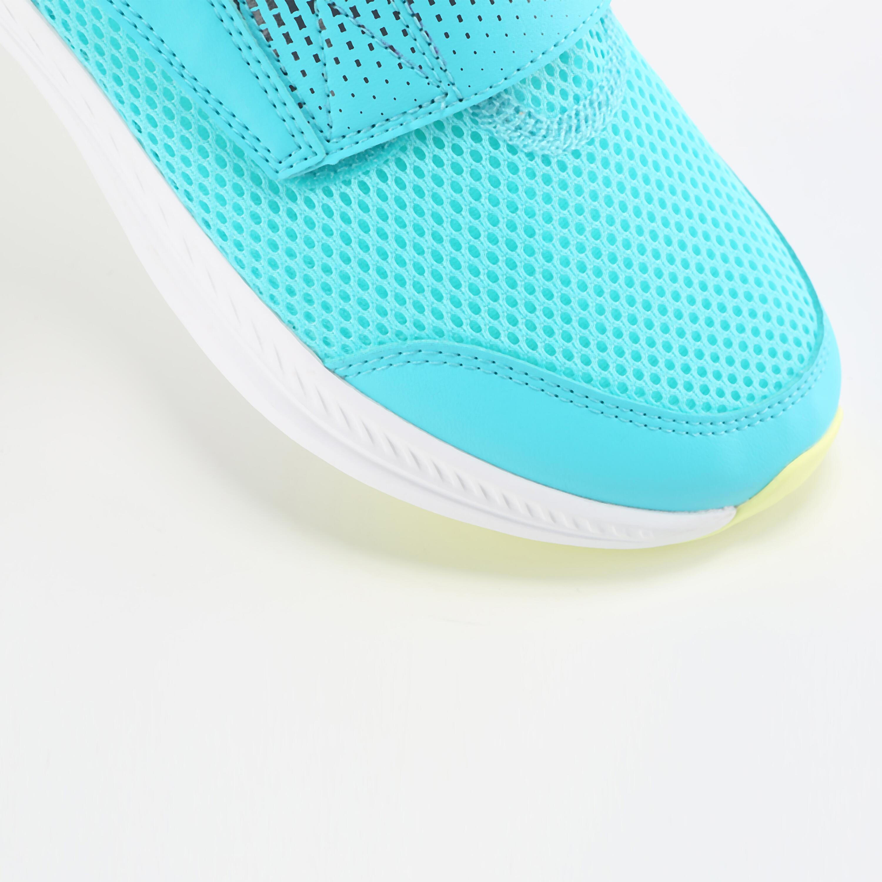 Детские лёгкие кроссовки для фитнеса Decathlon Athletics — бирюзовые — фото 3