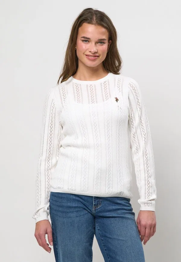 Джемпер uwmynthe U.S. Polo Assn., Cloud Dancer