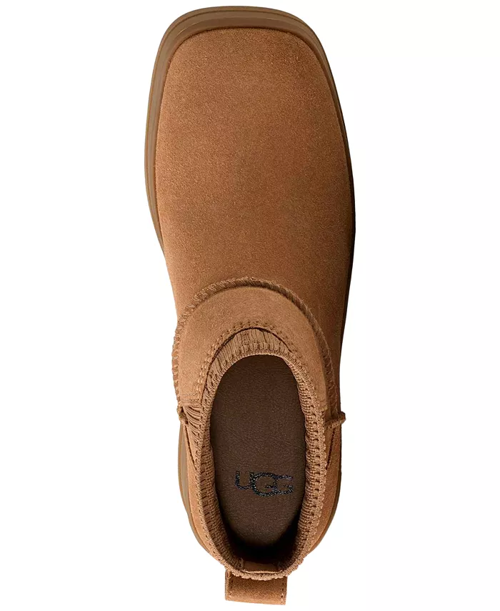 Женские ботинки Chelsea Moxy на квадратном каблуке Ugg, коричневый — фото 4