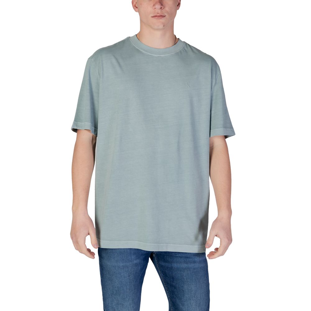 

Футболка Rigenerato из зеленого хлопка Calvin Klein Jeans