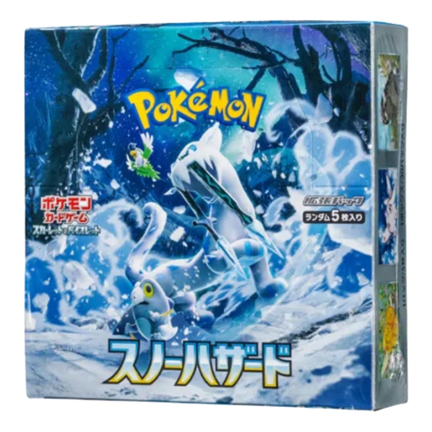 

Набор карточек Pokemon Scarlet & Violet Expansion Pack Box 'Snow Hazard'