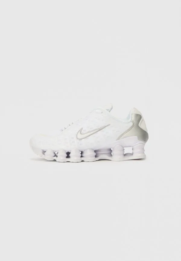 Кроссовки shox tl gs Nike Sportswear, White/Metallic Silver-Coloured/Orange