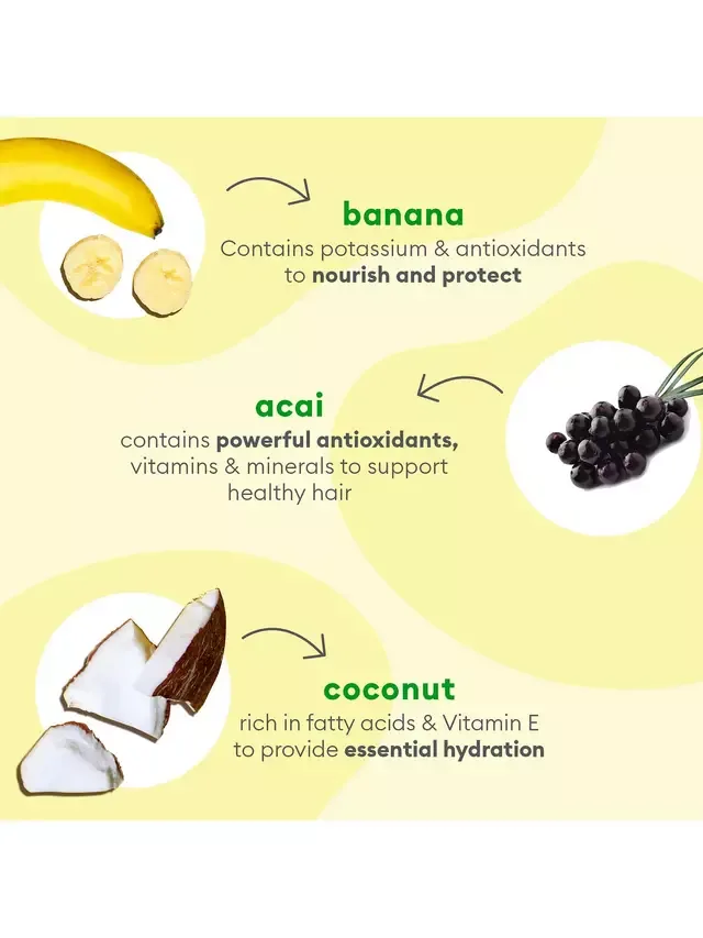 Питательный шампунь Superfoods с бананом и кокосом, 369 мл Briogeo — фото 3