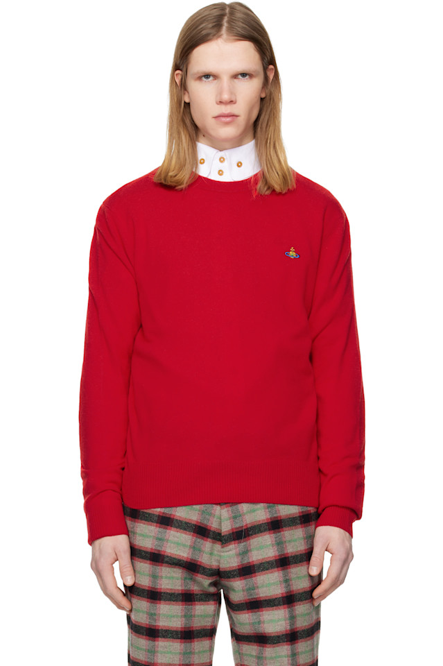 

Свитер с круглым вырезом Alex Vivienne Westwood, красный