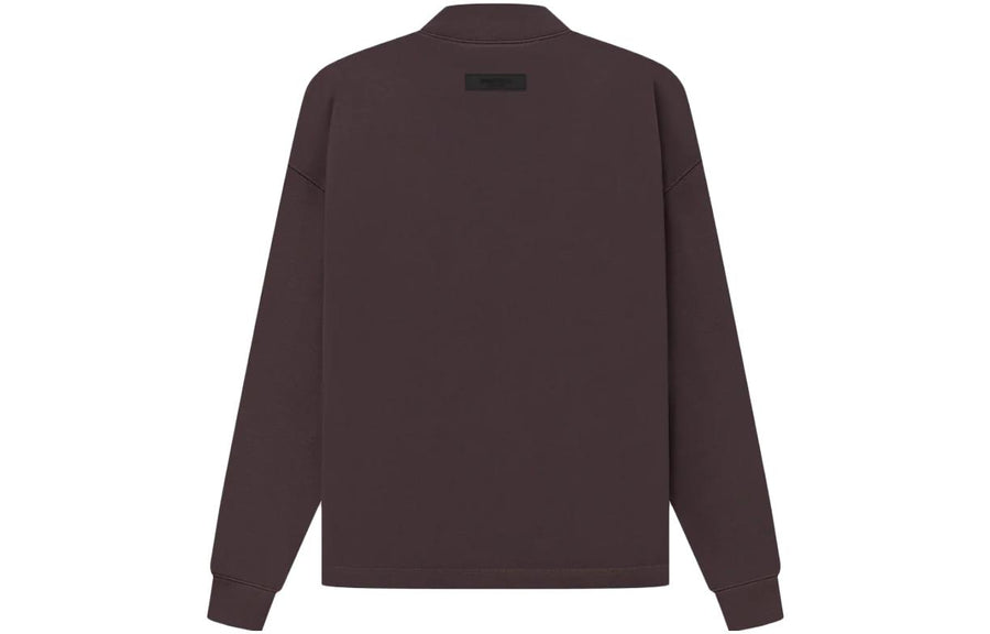 Свитер Fear of God Essentials SS23 Relaxed Crewneck 'Plum', фиолетовый — фото 2
