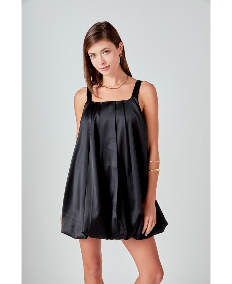 

Женское мини-платье без рукавов в форме воздушного шара endless rose, Black