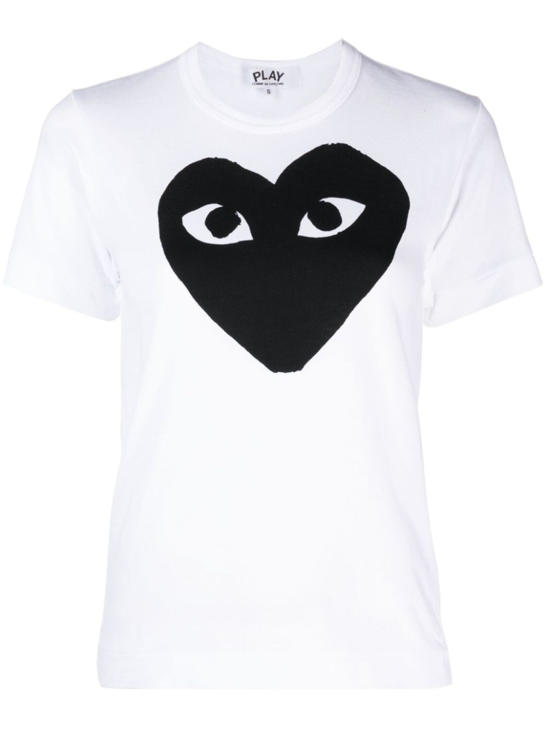 

Comme Des Garçons Play футболка с логотипом, белый