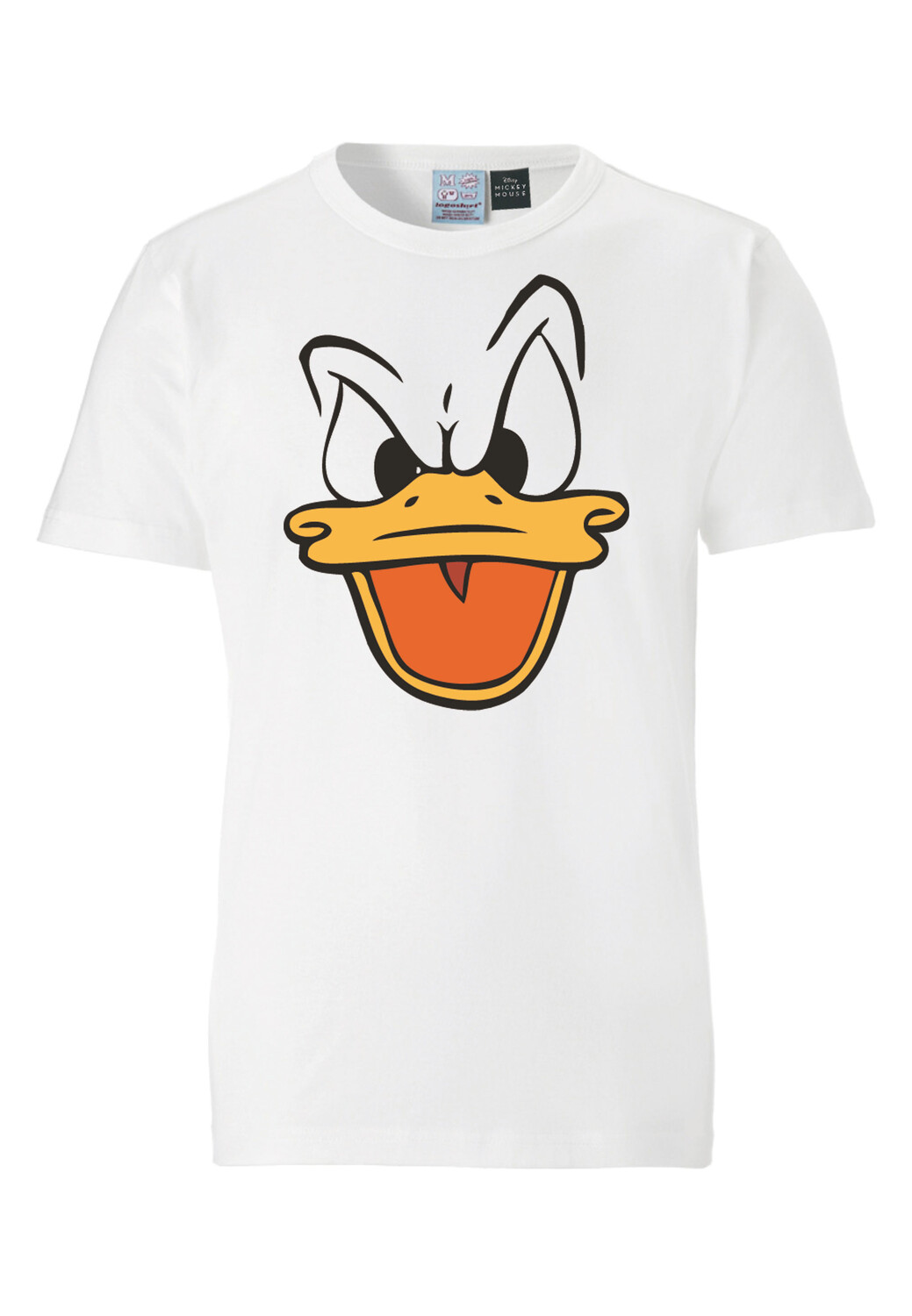 

Футболка Logoshirt Donald Duck – Face, цвет altweiss