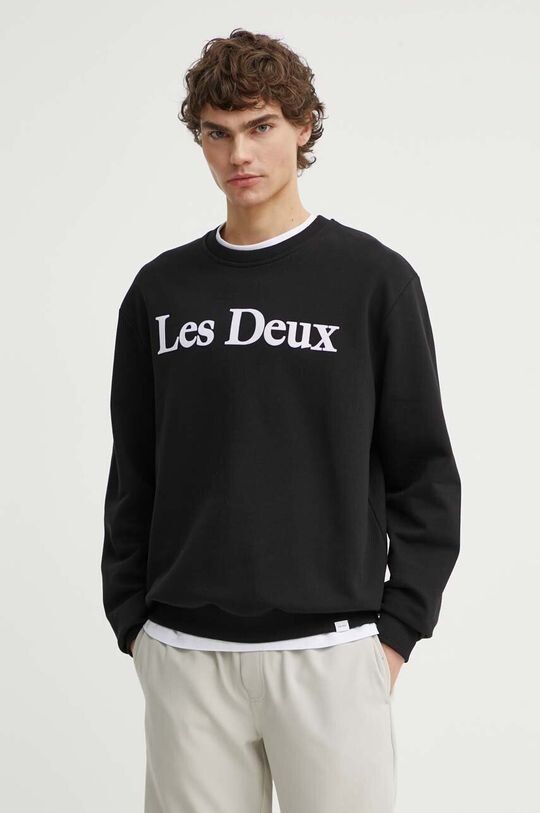 

Хлопковая толстовка Les Deux, черный