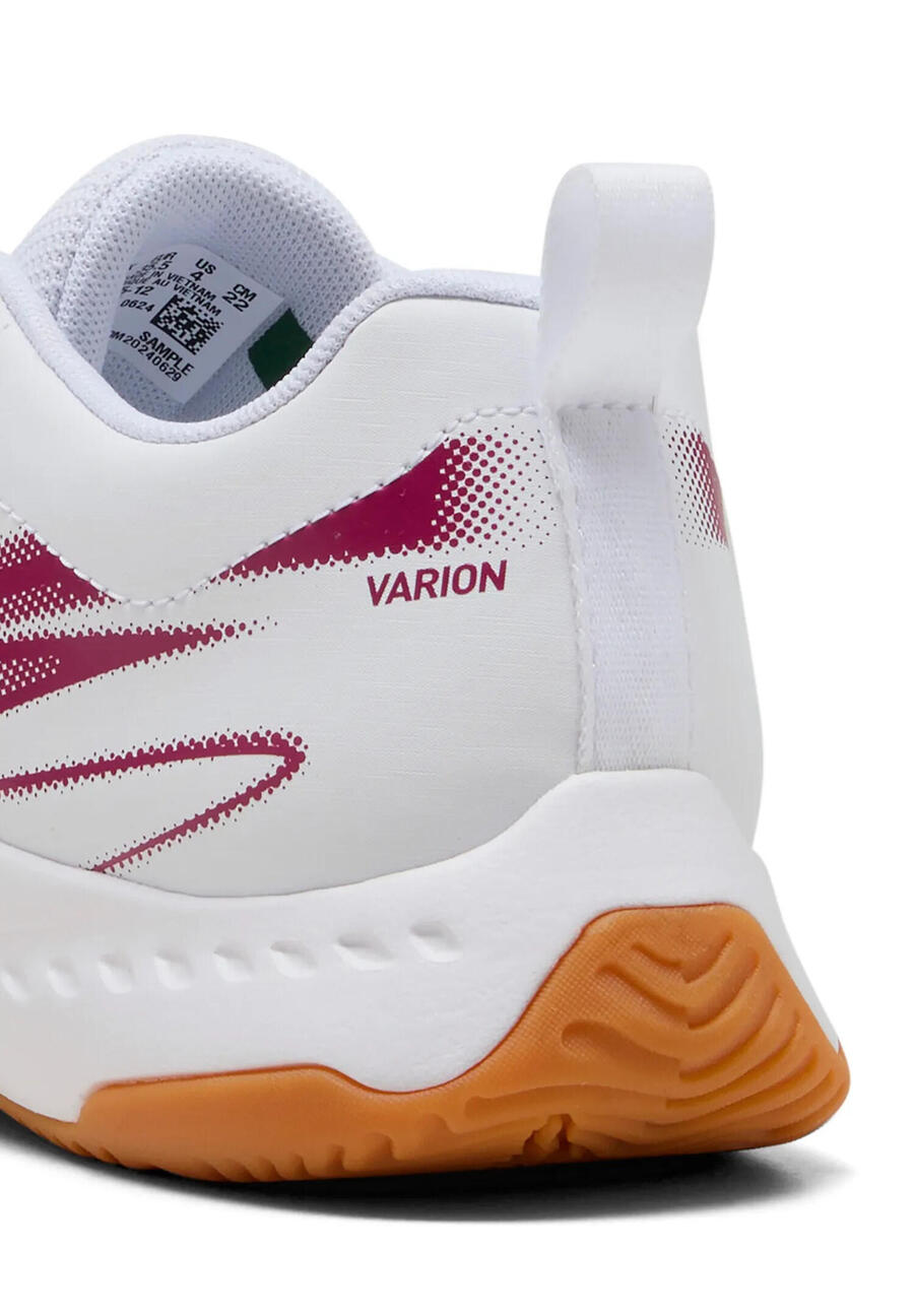 Кроссовки для занятий спортом в помещении PUMA Varion II, подростковые, 108105, белые — фото 4