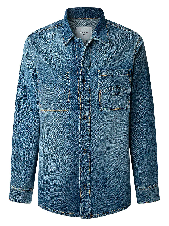 

Рубашка Pepe Jeans, синий