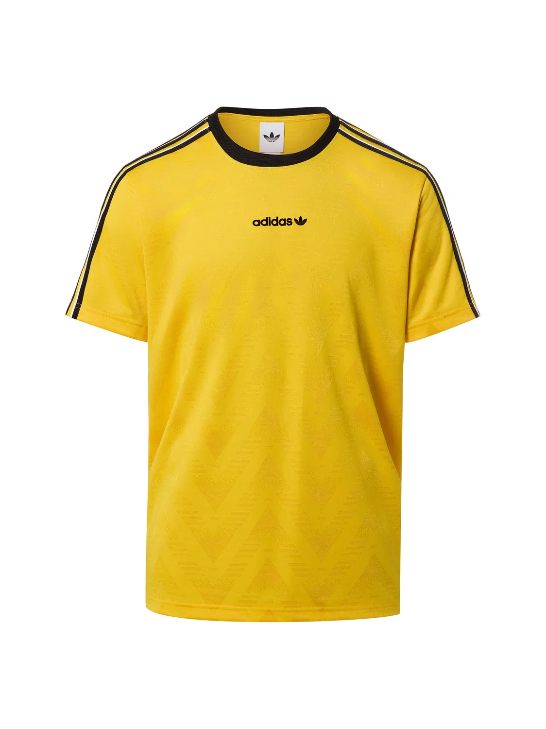 Футболка с жаккардовым джерси, Adidas originals, кукурузный