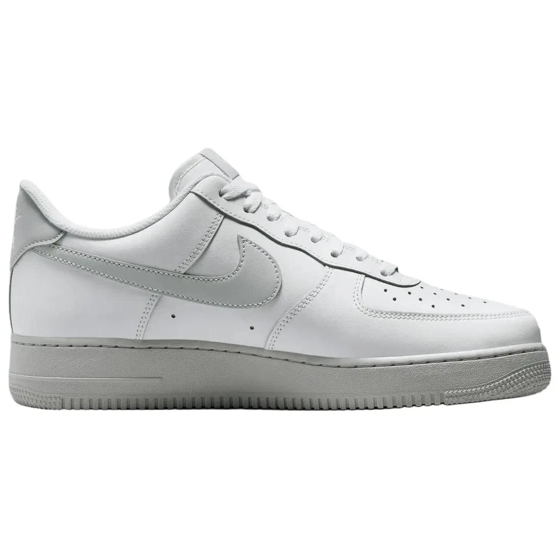 Кроссовки скейтбордические Nike White Gray — фото 3