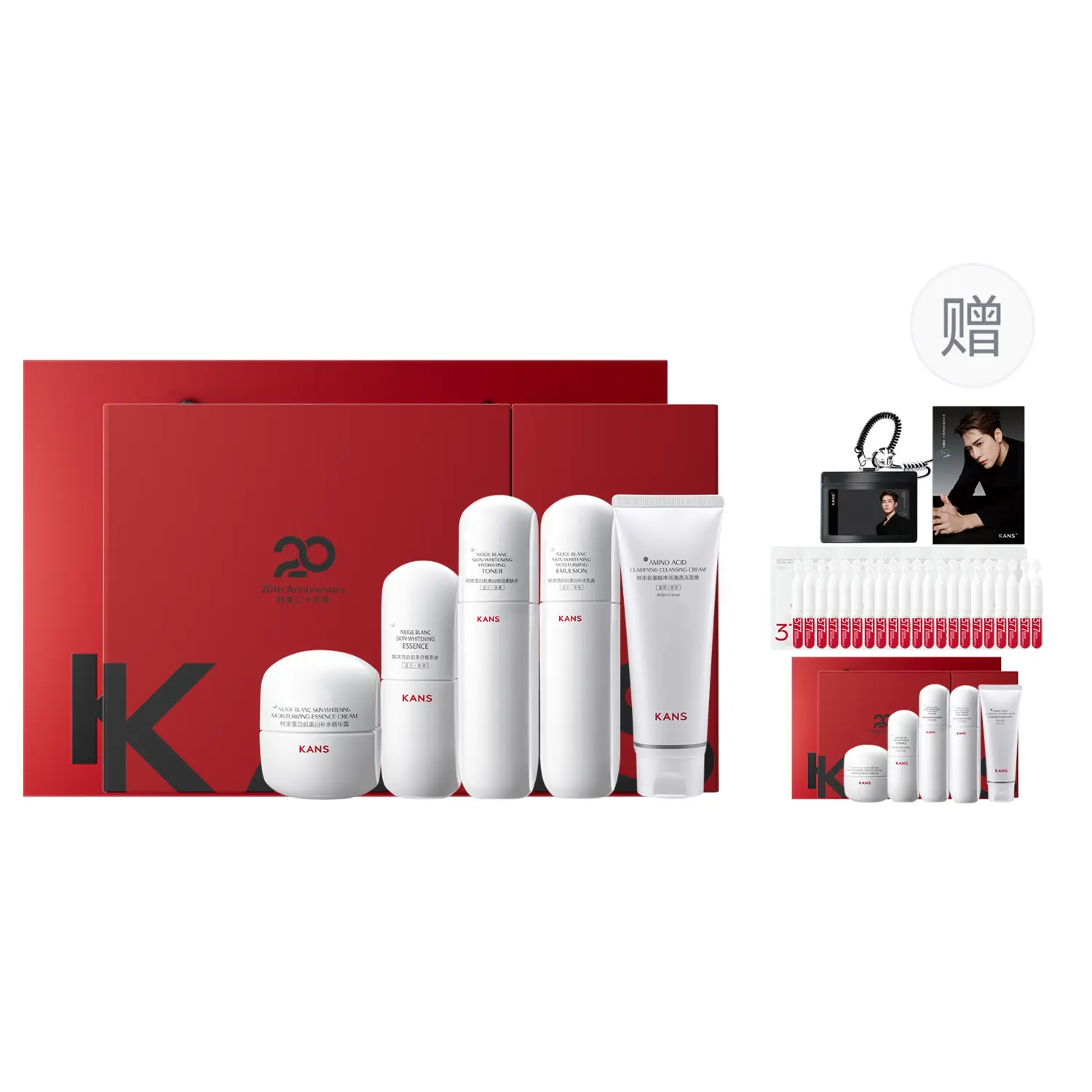 

Снежная светлая талия с прозрачной и эластичной кожей наборы по уходу за кожей KANS, белый Waist Box [Comes with Same Style белый Waist Box]