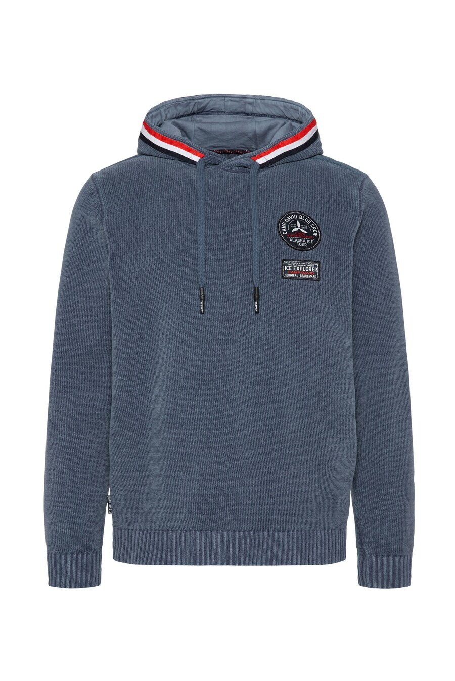 

Толстовка с капюшоном CAMP DAVID Sweater Alaska Ice Tour, сапфировый