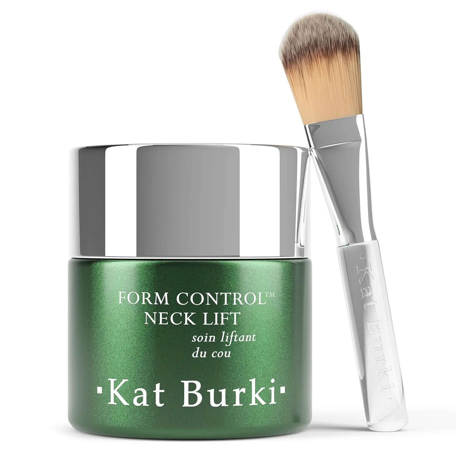 Сыворотка для подтяжки шеи KAT BURKI Form Control с морским коллагеном, ниацинамидом и аминокислотами шелка для укрепления, лифтинга, увлажнения и контурирования, 50 мл.