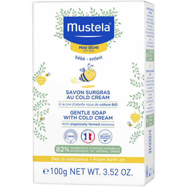 

Нежное мыло, 100 г Mustela Cold cream