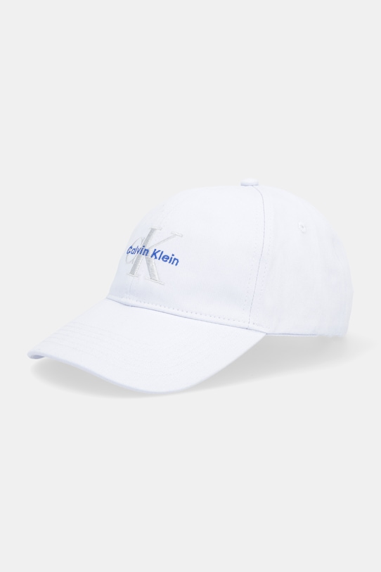 

Хлопковая бейсболка Calvin Klein, синий