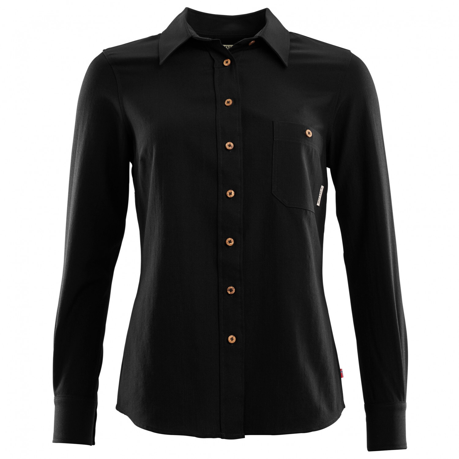 

Рубашка Aclima Woven Wool Shirt, цвет Jet Black