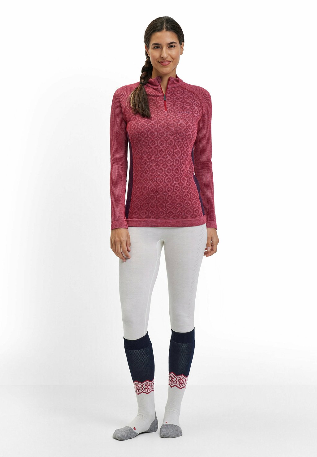 

Футболка с длинным рукавом SKIING FALKE, красный