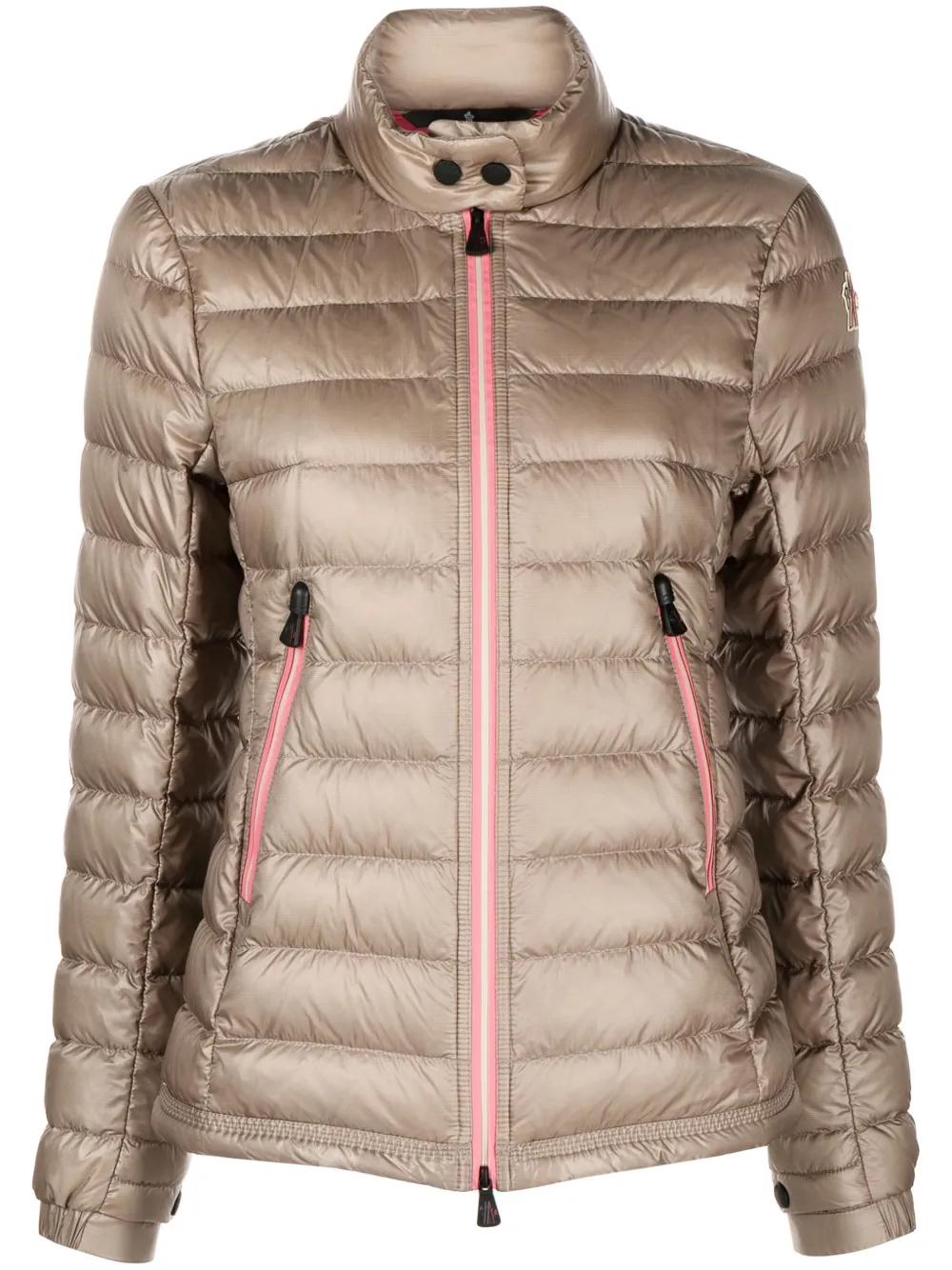 

Стеганый пуховик Walibi Moncler Grenoble, серый