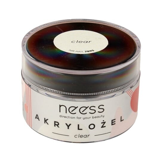 

Акриловый гель для ногтей, 7895 прозрачный, 15 г Neess