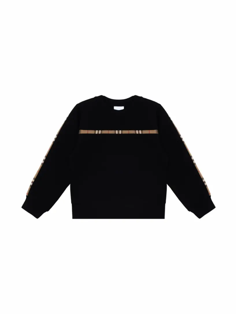 

Хлопковый свитшот Burberry, черный