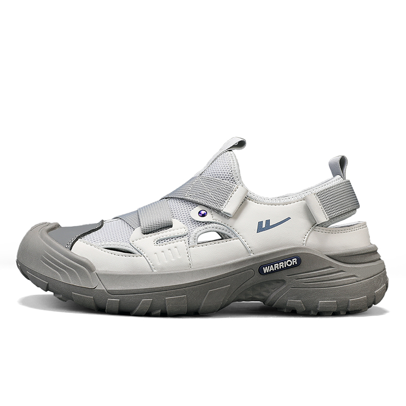 

Мужские кроссовки для речного треккинга с защитой от запаха и износа WARRIOR, Light Gray