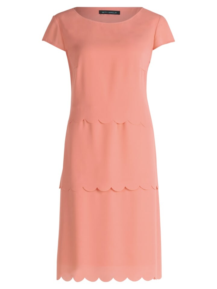 

Короткое платье Betty Barclay Stufenkleid kurzarm, цвет Shell Pink