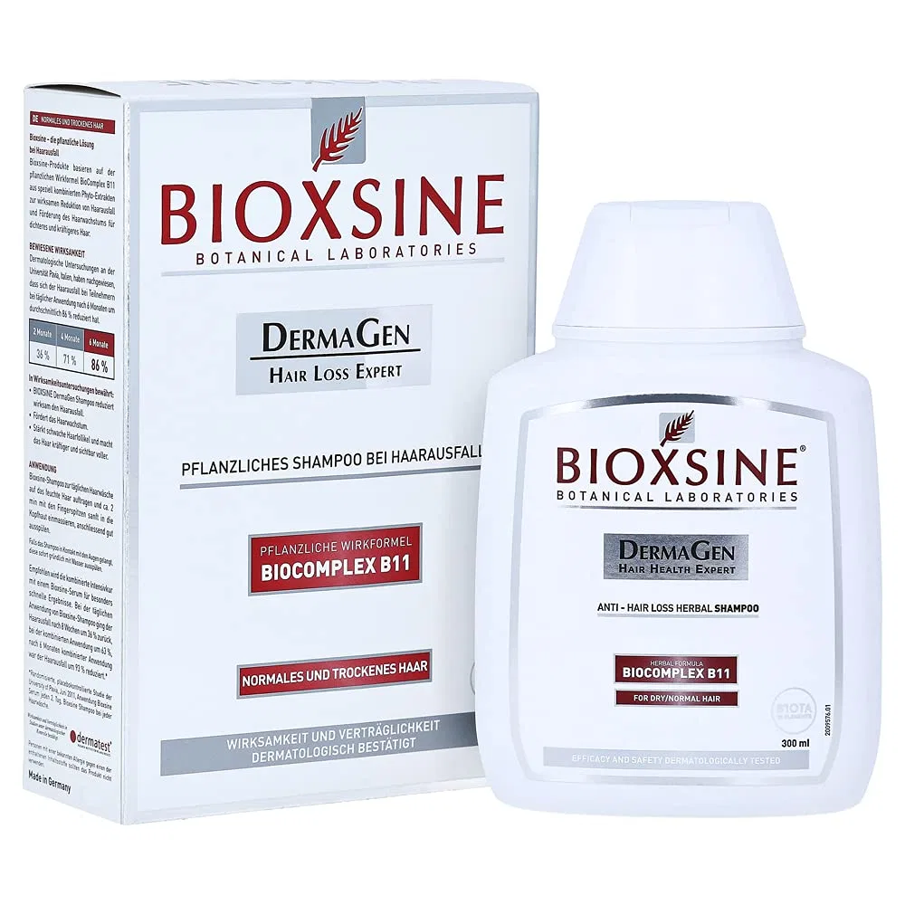 Шампунь BIOXSINE Biocomplex B11 Original против выпадения волос без отдушек, 300 мл Bioxsine