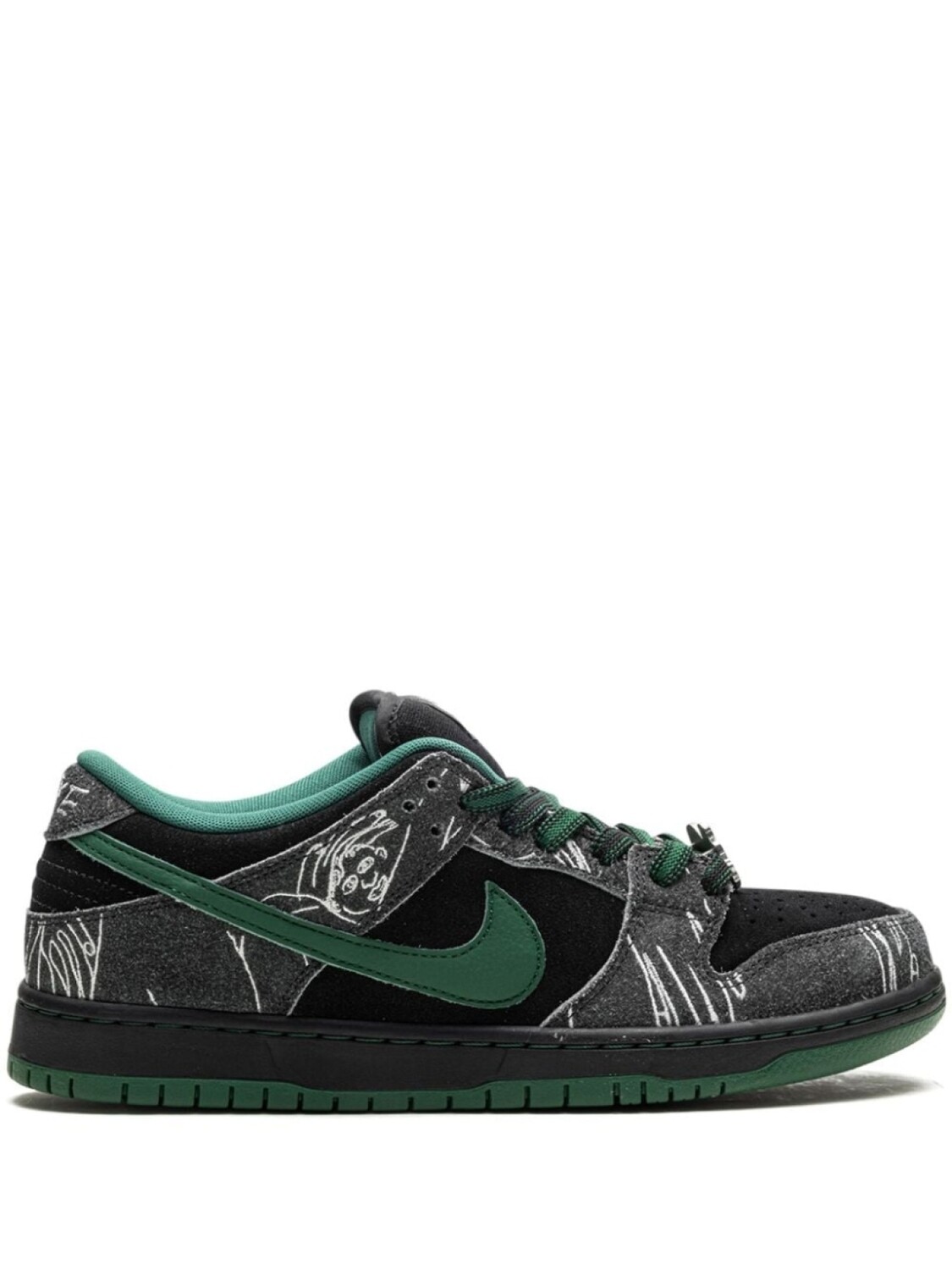 

Nike кроссовки SB Dunk Low «There Skateboards», зеленый