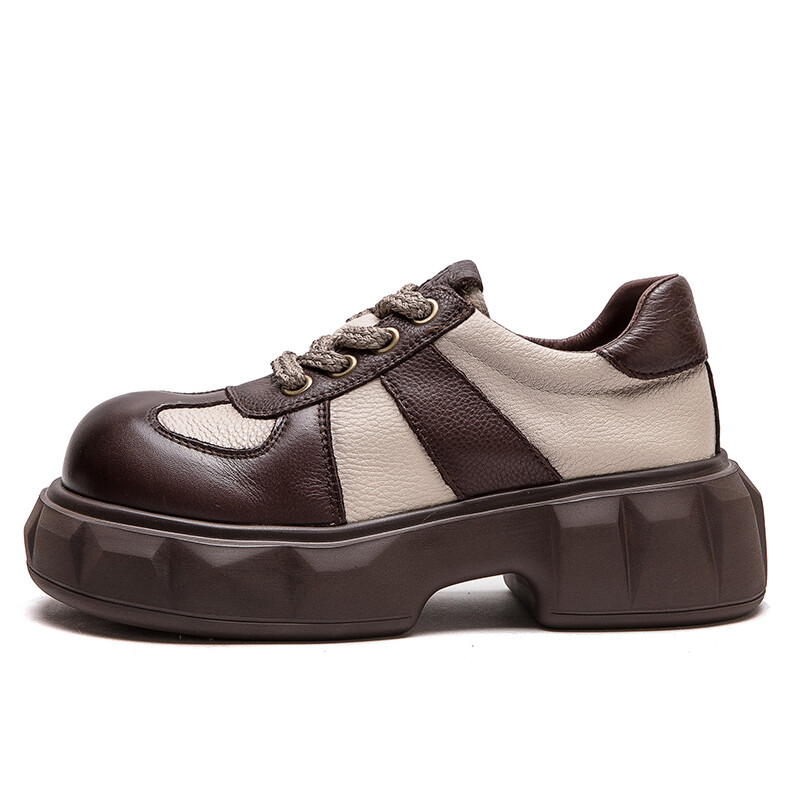 Туфли женские повседневные Women's Casual Shoes Women's Chovo, цвет Coffee — фото 2