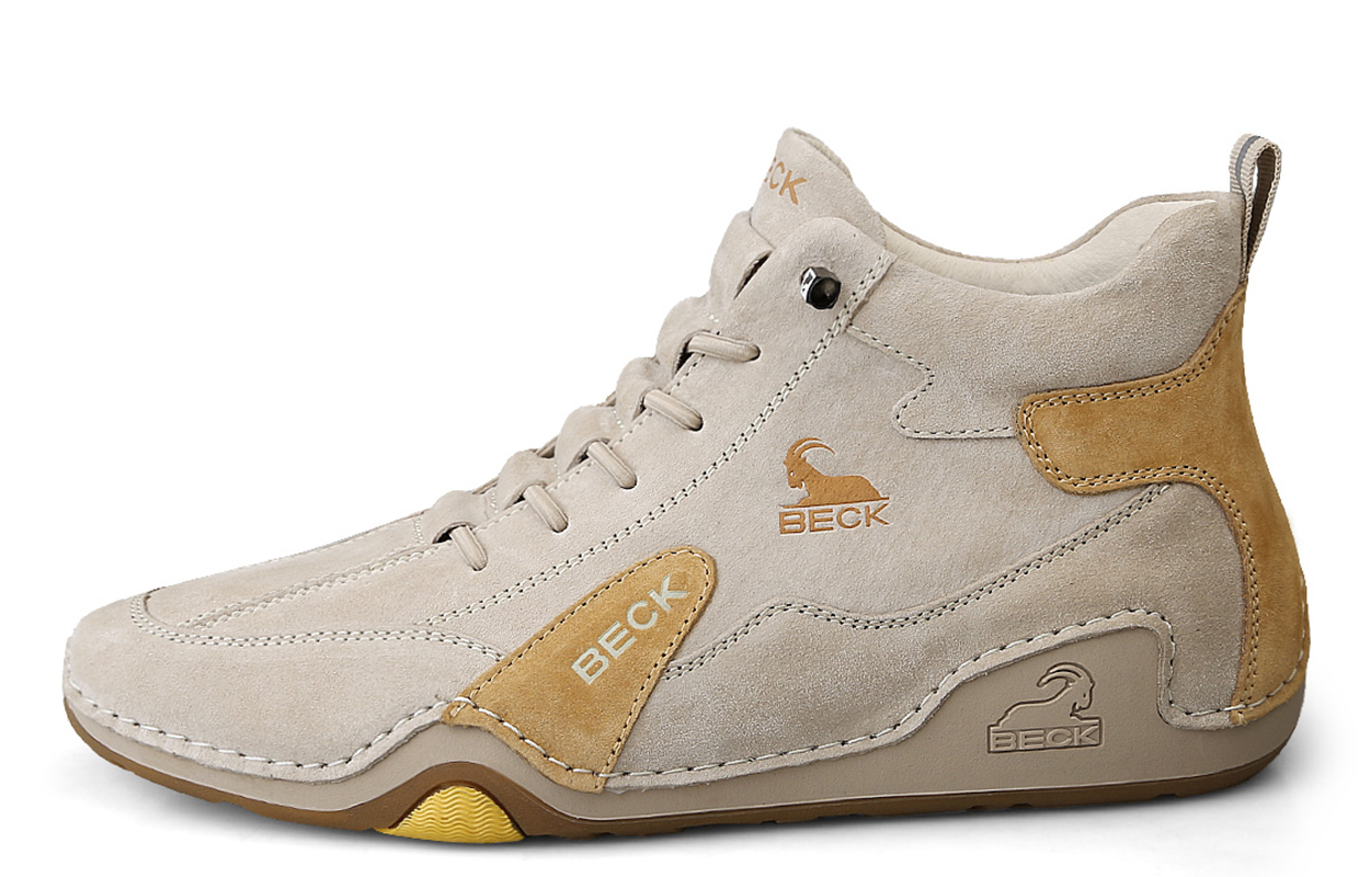 

Противоскользящие скейтбордистские кроссовки средней высоты, унисекс Beck, sand