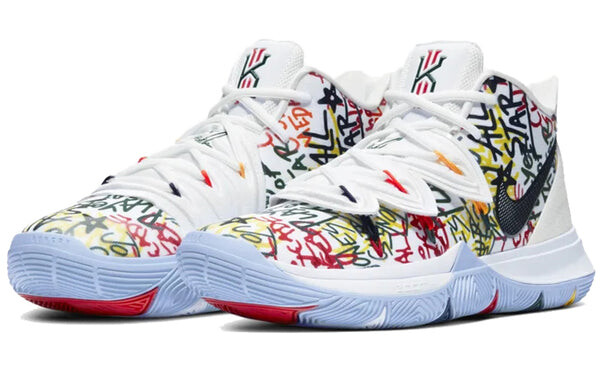 Кроссовки sue bird x kyrie 5 Nike, белый — фото 3