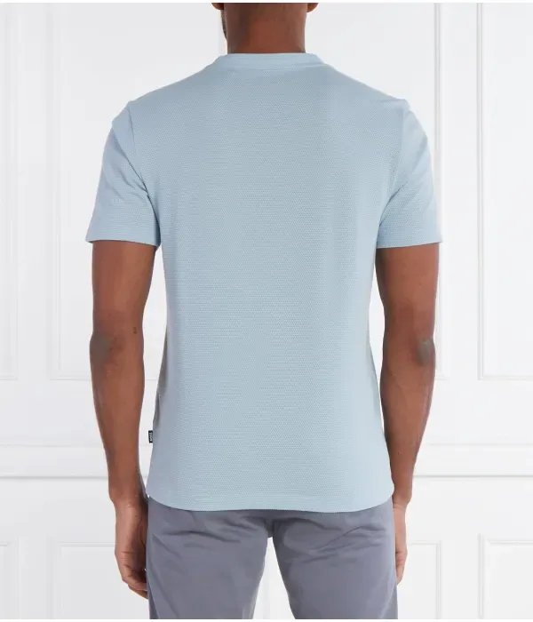 Футболка Тибурт 240 regular fit Boss, небесно-голубой — фото 4