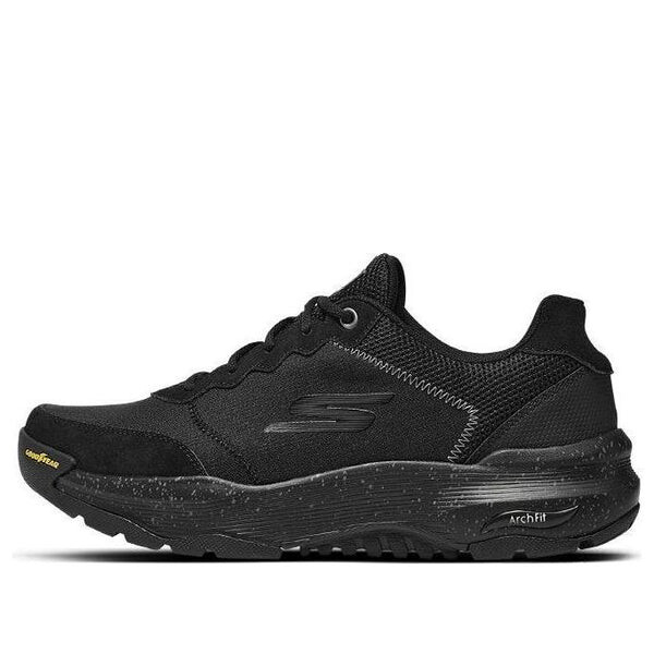 

Кроссовки go walk arch fit outdoor 'core black' Skechers, черный