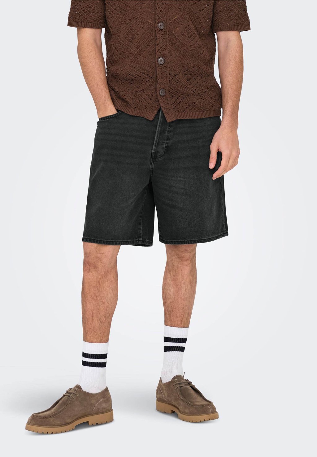 

Джинсовые шорты ONSFADE LOOSE Only & Sons, деним
