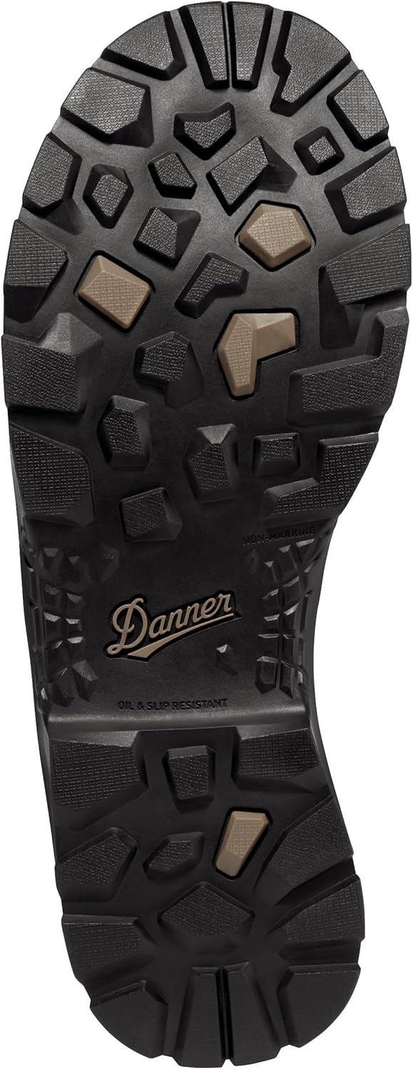 Ботинки Danner Sandy Ridge 4.5 коричневые из полной кожи для мужчин - прочная, удобная и стильная обувь для активного отдыха на природе — фото 4