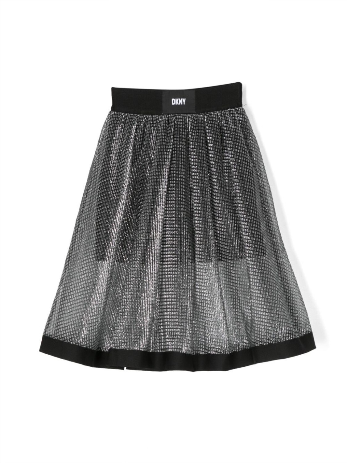 

DKNY юбка с блестками, серый