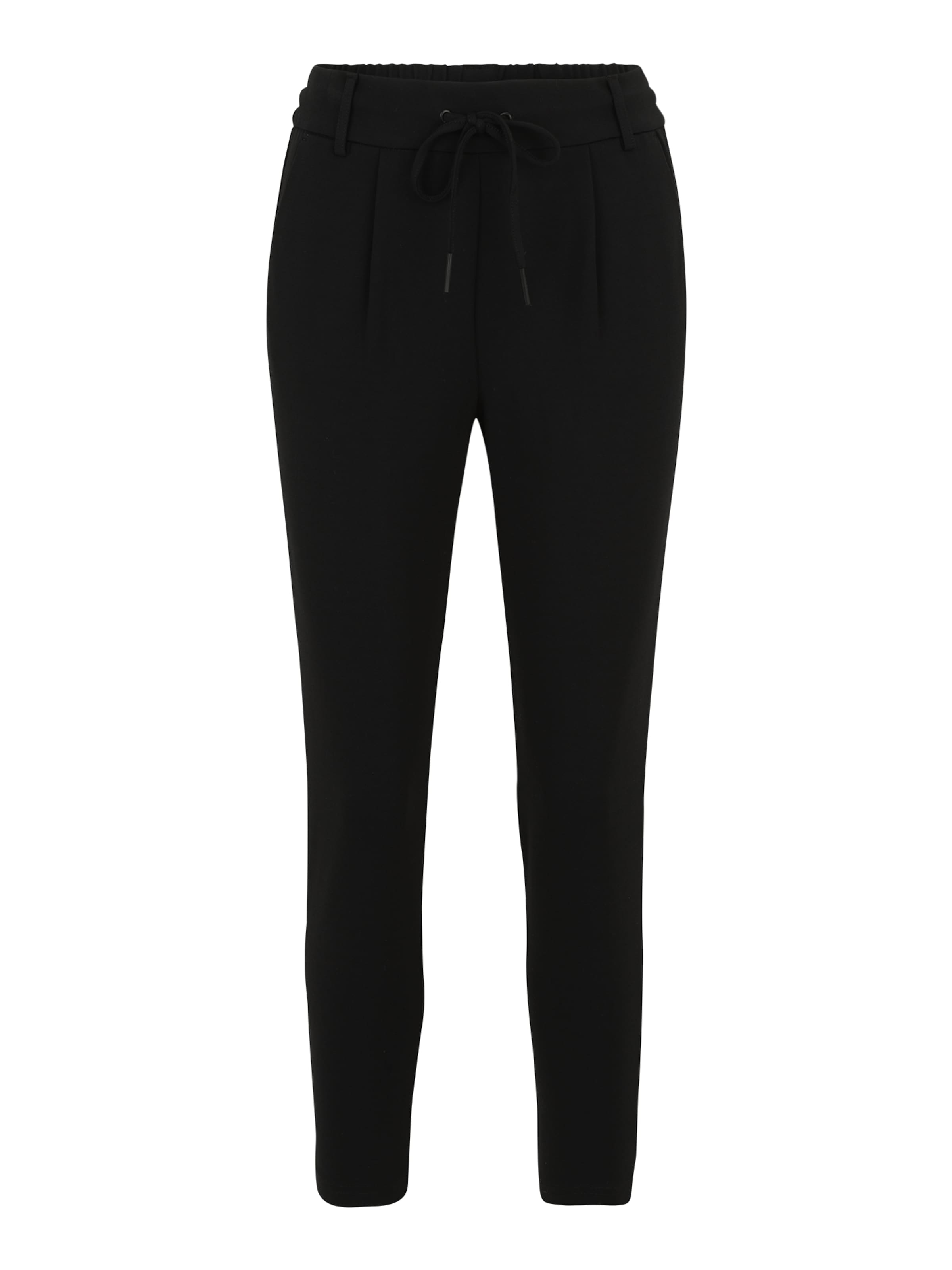 

Only Petite Брюки Slim fit с защипами спереди 'ONLPop Trash' в черном цвете