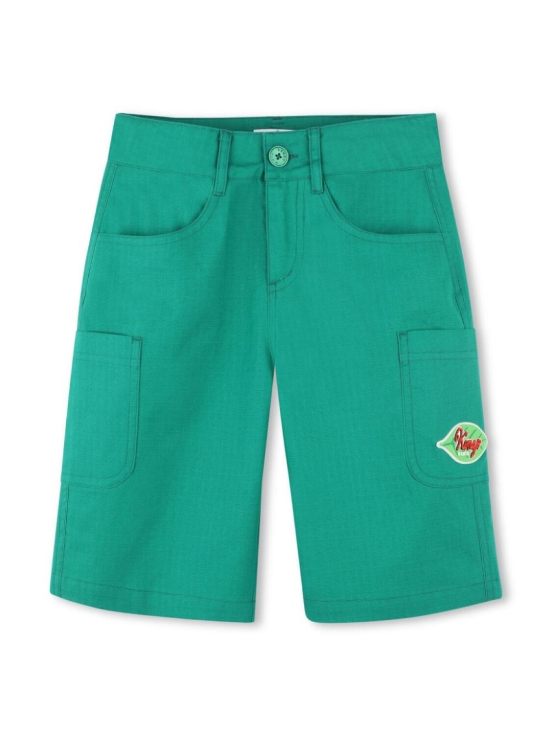 

Kenzo Kids шорты из рипстопа, зеленый