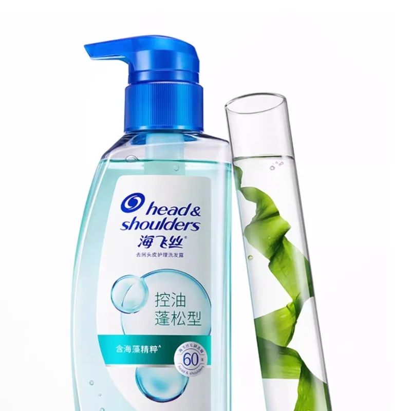 Head & Shoulders Шампунь от перхоти для ухода за кожей головы, придающий объем и пышность, с морской солью, 670 г + 670 г / 360 г + 360 г, Two-Piece Set B: Scalp Hydrating Type 360g+Oil-Control Volumizing Type 360g — фото 4