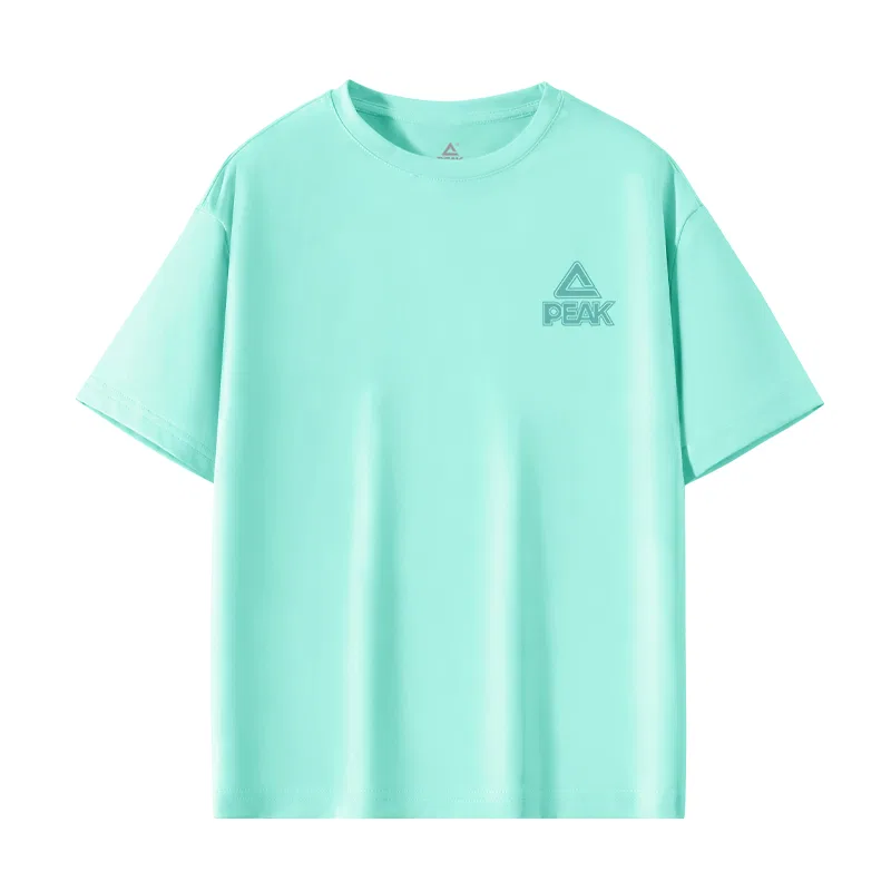Футболка детская PEAK Light Blue/Green